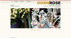 Desktop Screenshot of dornrose.com