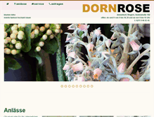 Tablet Screenshot of dornrose.com